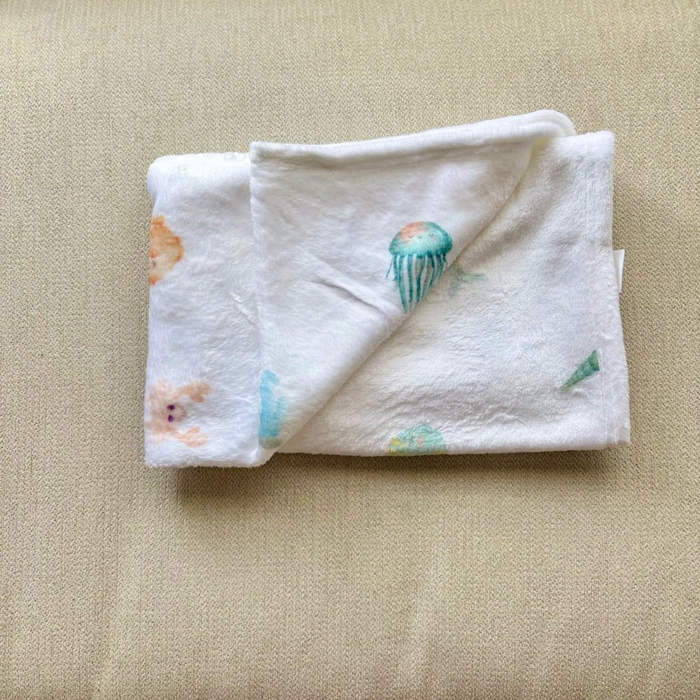 Ocean Themes Baby Blanket
